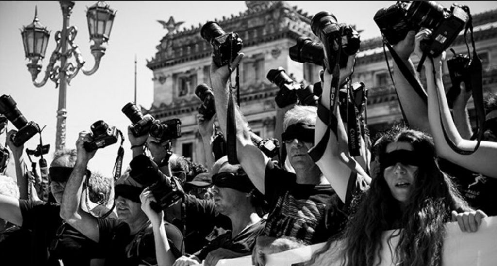 represion a periodistas