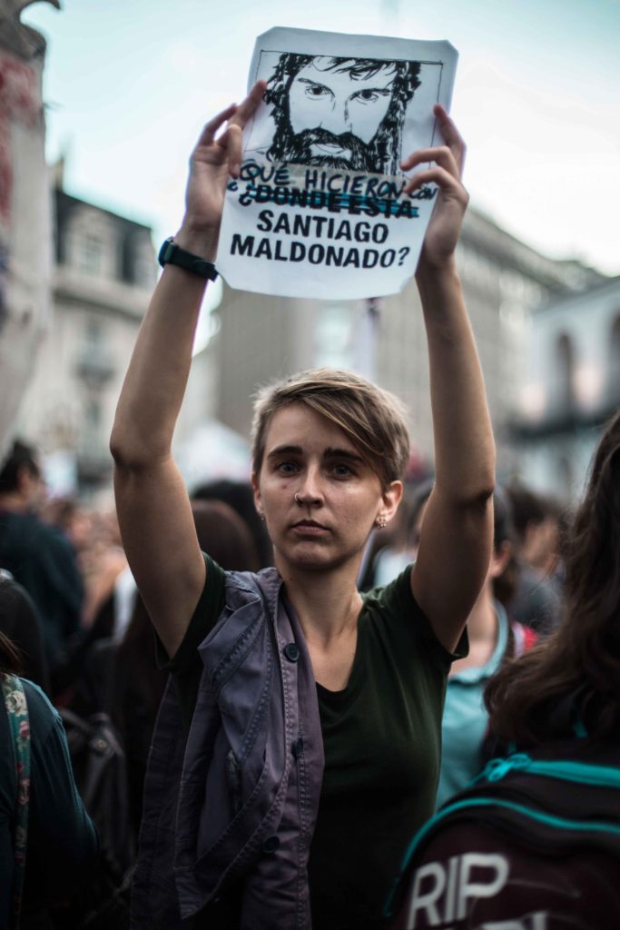 Santiago maldonado afecta a la democracia